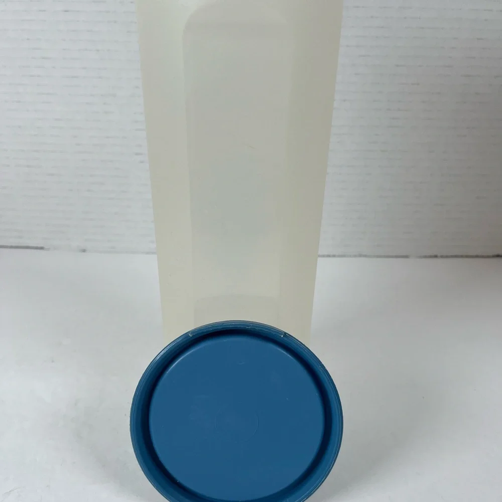 Tupperware Spaghetti Keeper Modular Mates Blue Seal No Insert Vintage KT126
